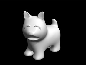 Hund Tiere 3d print model - Mito3D