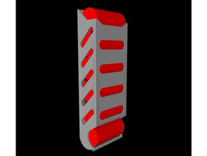 soda kann wall rack 6-Dosen können pop Wand 3d print model - Mito3D