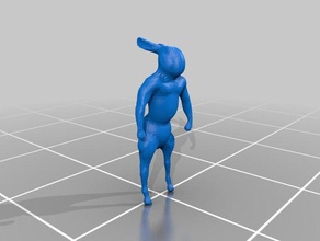 Kaninchen-Mann Kreaturen 3d print model - Mito3D