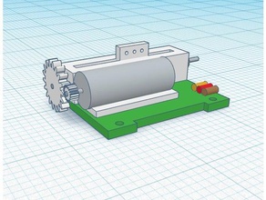 micro lineal de largo alcance servo - spektrum La impresión en 3d 3d print model - Mito3D