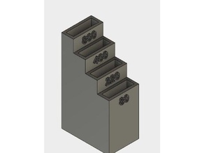 sandpaper holder tool holders & boxes organizer 3d print model - Mito3D