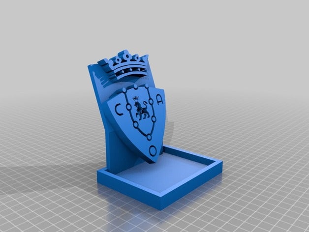 osasuna mobil stand cep telefonu futbol standı 3D print model - Mito3D