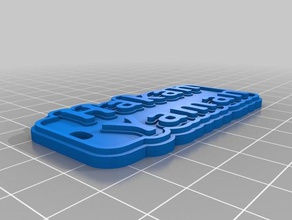 hakan deneme keychains customized 3d print model - Mito3D