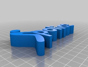 f ck polis 3d baskı 3d print model - Mito3D