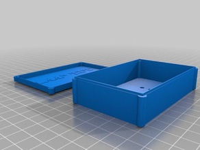 leer electronicbox b55xl88xh20 1,44 Zoll tftclap 3d-drucken 3d print model - Mito3D