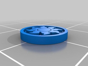 el sol de la moneda La impresión en 3d 3d print model - Mito3D