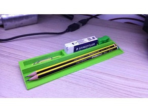 pencil holder case 3d print model - Mito3D