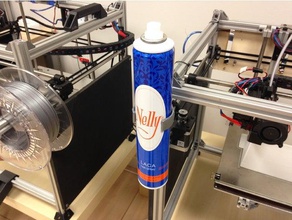 hairspray holder 2020 aluminum extrusion 3d printer accessories 3d print model - Mito3D
