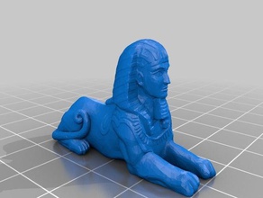 Sfenks 3d baskı 3d print model - Mito3D