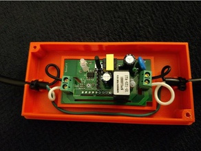 sonoff de base boîtier différents types câbles d'alimentation l'électronique drprinting3d homeassistant itead openhab maison intelligente enceinte 3d print model - Mito3D