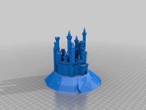 kale testim binalar ve yapılar özelleştirilmiş 3d print model - Mito3D