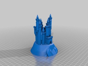 kale test 2 binalar ve yapılar özelleştirilmiş 3d print model - Mito3D