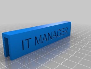 manager Die 3d-Drucker kundengebundene 3d print model - Mito3D