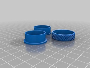 fidget giratório anel de gary anéis personalizado 3d print model - Mito3D