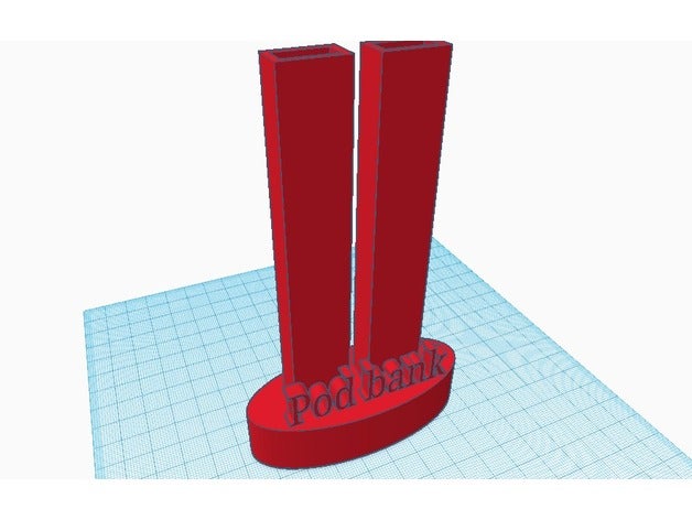 juul pod banca La stampa 3d juuling juuls pax phix baccelli vape vonerl 3D print model - Mito3D