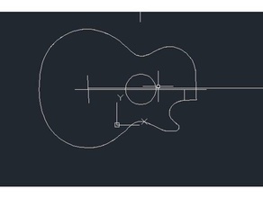 les paul contorno la música guitarra eléctrica gibson de instrumento musical esquema 3d print model - Mito3D