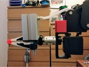 dobot gripper 90 degree angle bracket robotics 3d print model - Mito3D