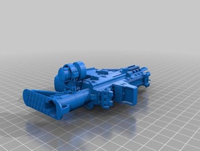 destroyer 3d printing cool gun guns 3d print model - Mito3D