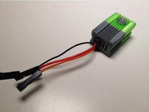 micro usb power supply electronics cute enclosure miniature powerbank psu charger 3d print model - Mito3D