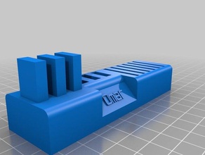 özel Çan Kulesi benim usb stick, sd kart yuvasını modifiye bilgisayar özelleştirilmiş 3d print model - Mito3D