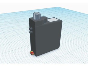 ds35 numérique de la sous-micro servo - e-flite L'impression 3d 3d print model - Mito3D