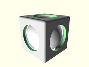 personalizable atrapado esfera juegos y juguetes bola en cautiverio cautivos de la cubo personalizador fidget me ayudan im quickprint impresión rápida juguete pelota 3d print model - Mito3D