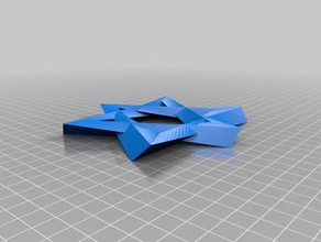 illusion star penrose triangle remix 3d printing 3d print model - Mito3D