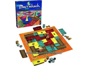 Marrakesch Brettspiel assam-Würfel-Spiel, Stücke Spiele boardgames Teppich Würfel Spiel und Stück 3d print model - Mito3D