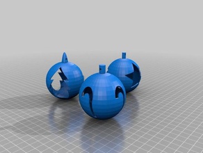 christmas ball 3d printing 3d print model - Mito3D
