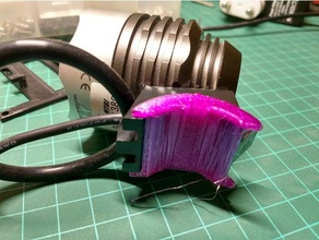 base tpu farol de bicicleta peças substituição 3d print model - Mito3D
