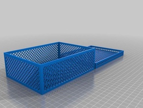 meine angepasste Gitter box Container kundengebundene 3d print model - Mito3D