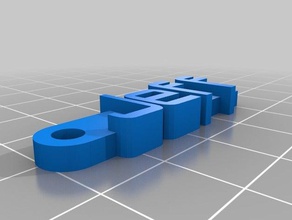 jeff organización personalizado 3d print model - Mito3D