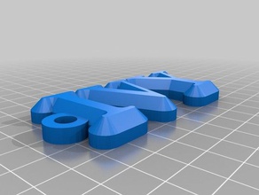 ivy keychain organization customized 3d print model - Mito3D