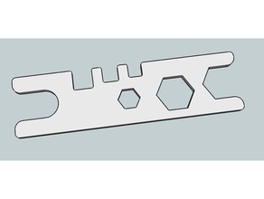 Schraubenschlüssel kress cnc diy Spindel 3d print model - Mito3D