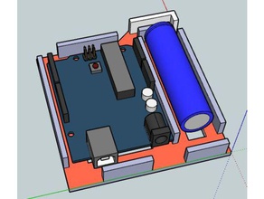 arduino düğüm pil elektronik durumda çok 3d print model - Mito3D