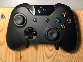xbox one controller holder hook video games microsoft 3d print model - Mito3D