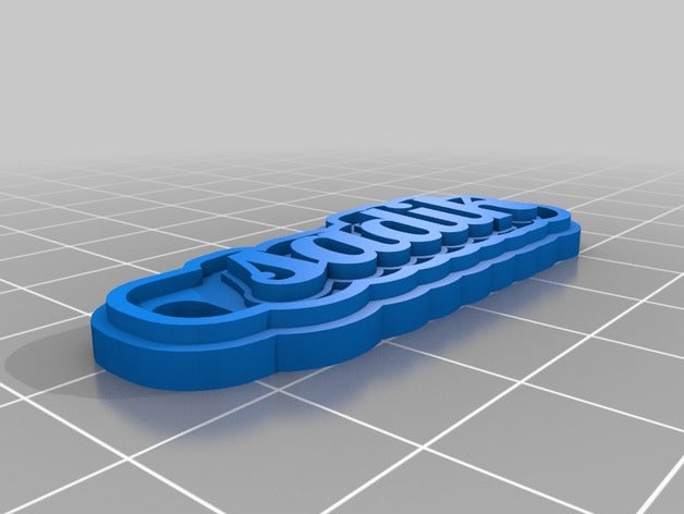 sadik3 keychains customized 3D print model - Mito3D