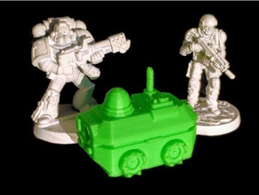 kolony prospecteur 28mm wargaming jeux les miniatures 3d print model - Mito3D