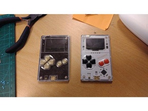 arduboy buttons video games old school 3d print model - Mito3D