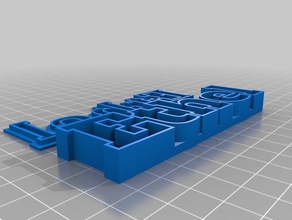 ethel kaplar özelleştirilmiş 3d print model - Mito3D