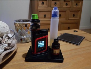 smok alien mini al85 charging station gadgets vape ecig holder mod 3d print model - Mito3D