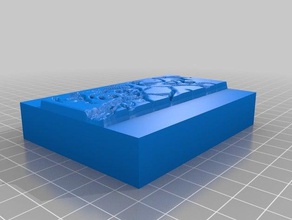 placa relieve 3d printers 3dcrmfsf objeto3d 3d print model - Mito3D