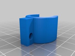 polaris çanta klibi yedek parça 3d print model - Mito3D