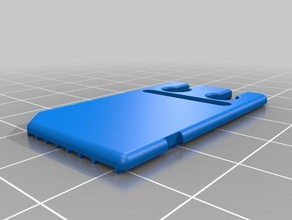 sd kart yuvası kablo tutucu bilgisayar 3d print model - Mito3D