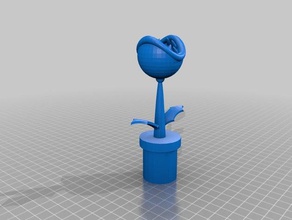 piranha plant sculptures geek mario nerd de l'usine du jeu vidéo 3d print model - Mito3D