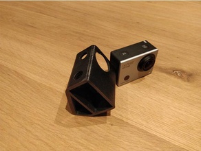 denver ActionCam beim quad montieren Kamera 3d print model - Mito3D