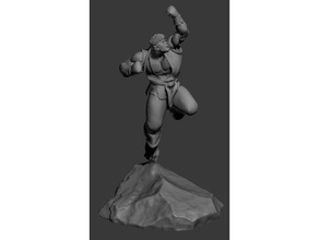 street fighter 4 ryu dragon punch sculptures gaming ryu statue street fighter