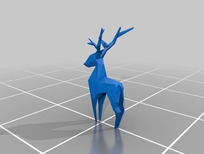 cervi sculture 3d print model - Mito3D