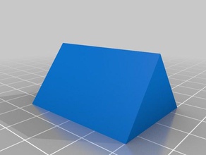 la mesure de toit L'impression 3d base étrier measuing formes tinkercad 3d print model - Mito3D