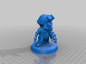 hellboy Spielzeug & Spiele 3d print model - Mito3D